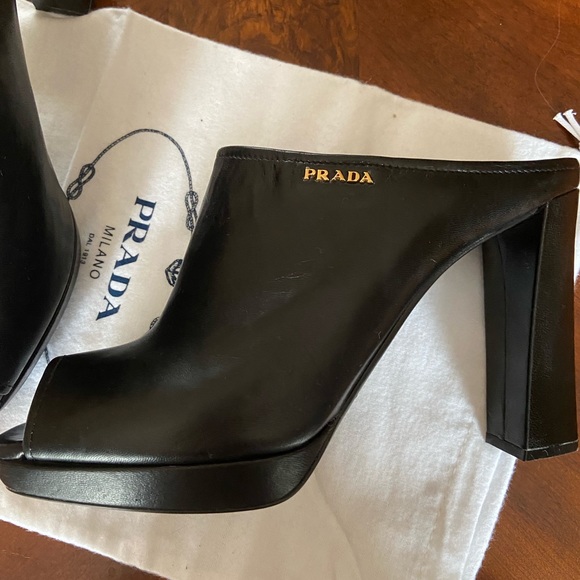 Authentic PRADA Mules - Picture 4 of 5